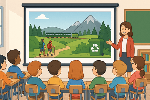 Videoproiectii despre turism si ecologie Videoproiectii despre turism si ecologie